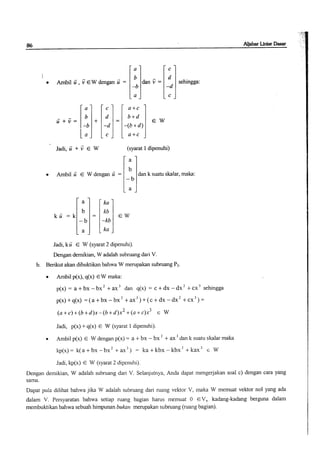 Buku aljabar linear dasar