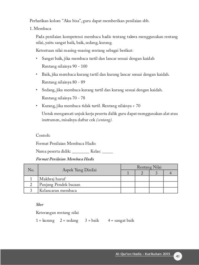 Buku alquran hadis MI kelas 4