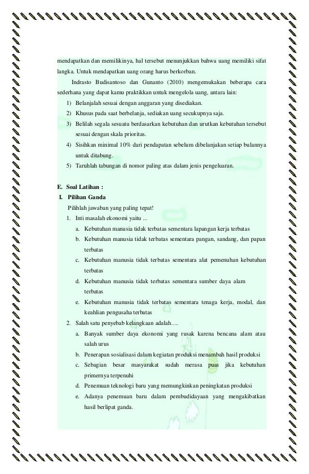 Masalah Ekonomi Dan Cara Mengatasinya Masalah Ekonomi Dan Cara Mengatasinya