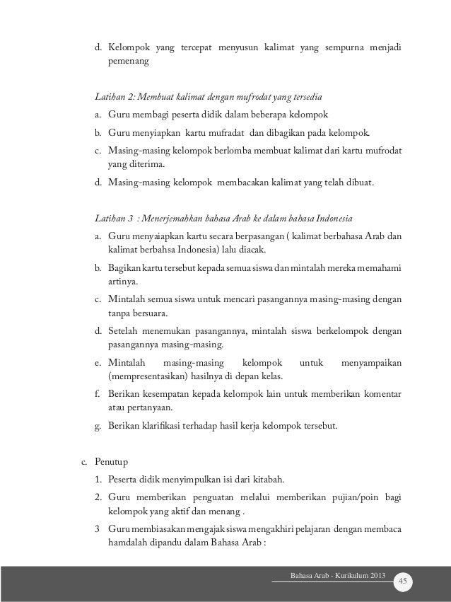 Buku Bahasa Arab Mi Kelas 4