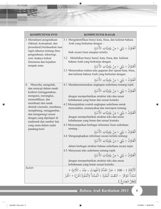 Buku Bahasa Arab MTs 7 Guru | PDF