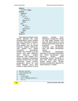 Buku bahasa pemrograman lengkap | PDF