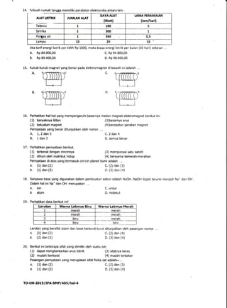 AIAT USTRIX ,UMLAH AIAT
DAYAAI.AT
(ltva$|
LAMA PEMAKAIAN
tJam/haril
Televisi 1 100 5
Setrika 1 300 1
Poqpa air I 360 0,5
L...