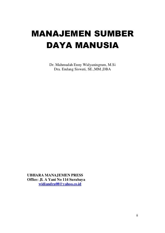 studi kasus manajemen sumber daya manusia
