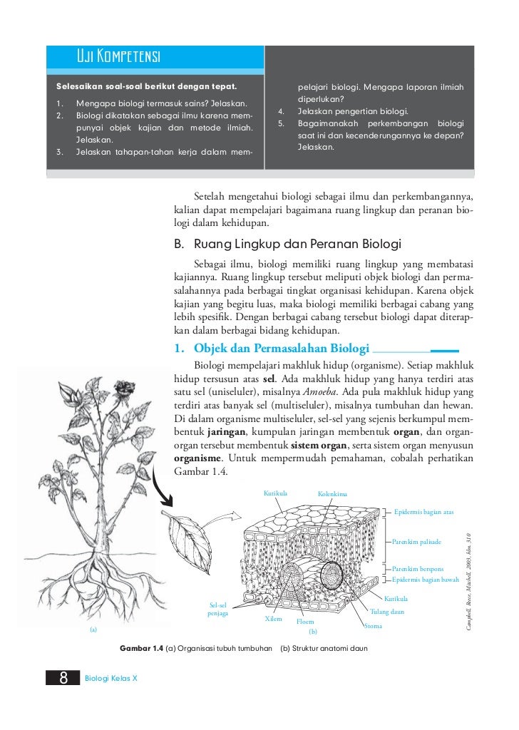 Buku Biologi Sma Kelas X Bse 2009 Sri Widayati