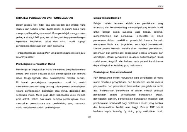Buku dskp kurikulum standard prasekolah kebangsaan semakan ...