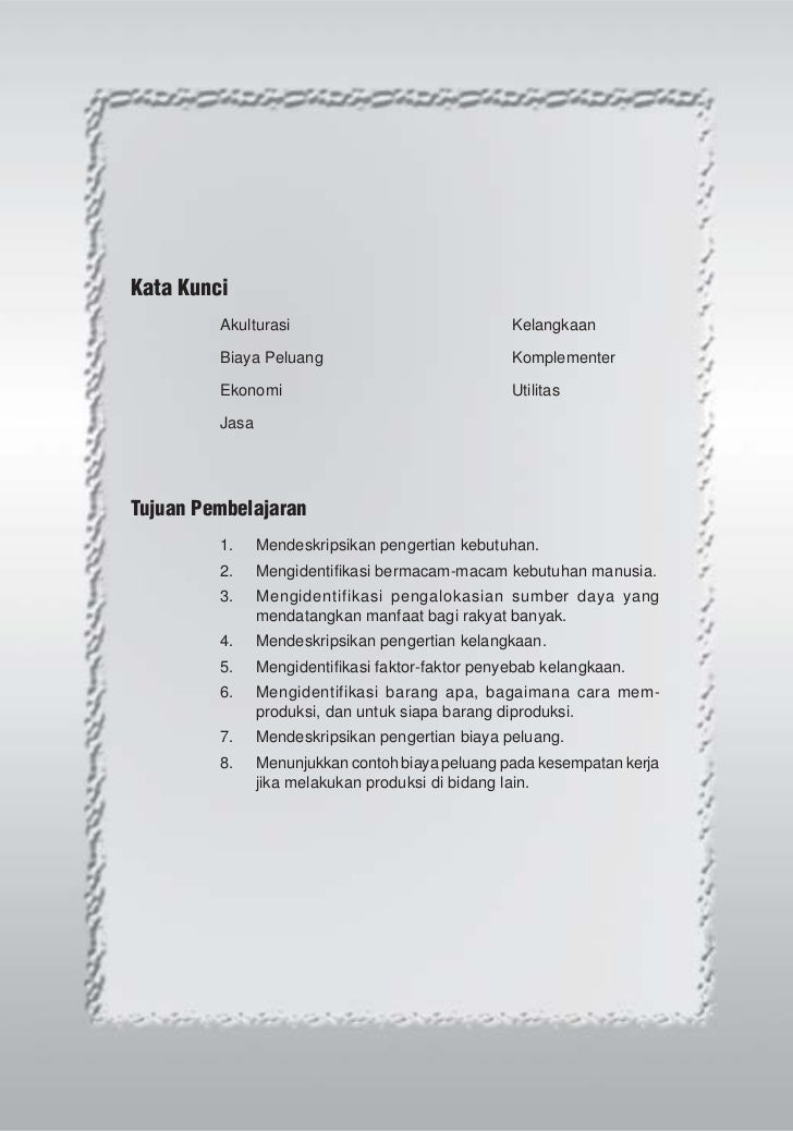 Buku Ekonomi SMA Kelas X Sri Nur Mulyani