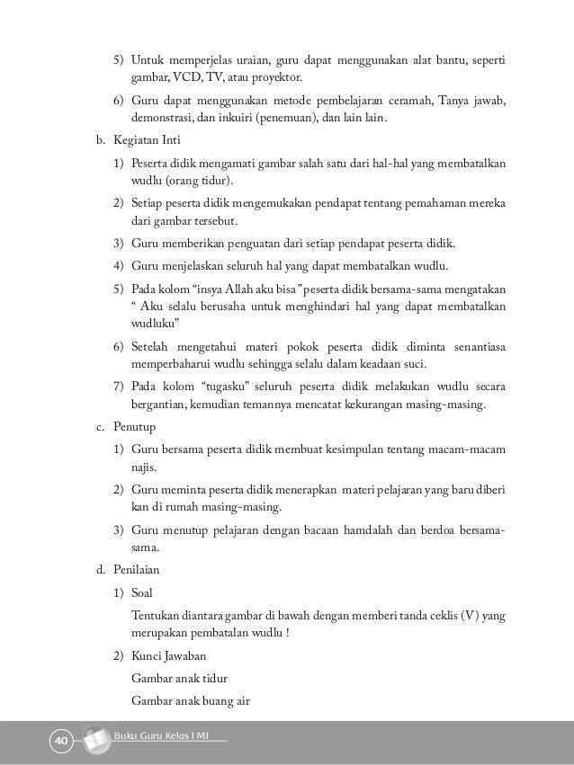 Buku fikih kelas 1 Buku fikih kelas 1
