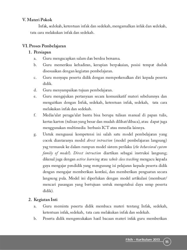 Buku Fikih Mi Kelas 4 Pegangan Guru Kurikulum 2013