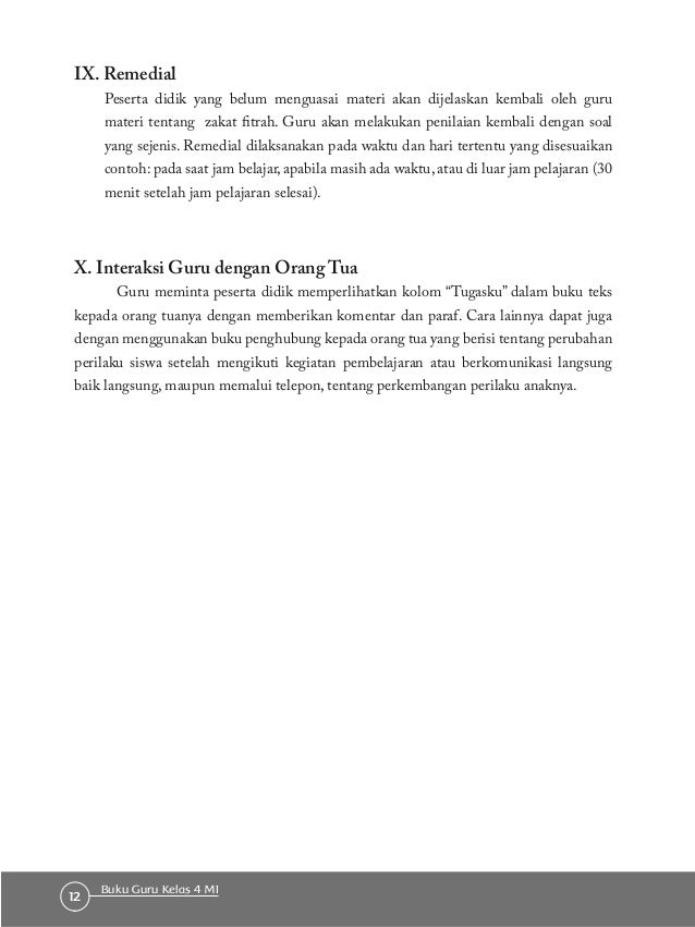 Buku Fikih Mi 4 Guru