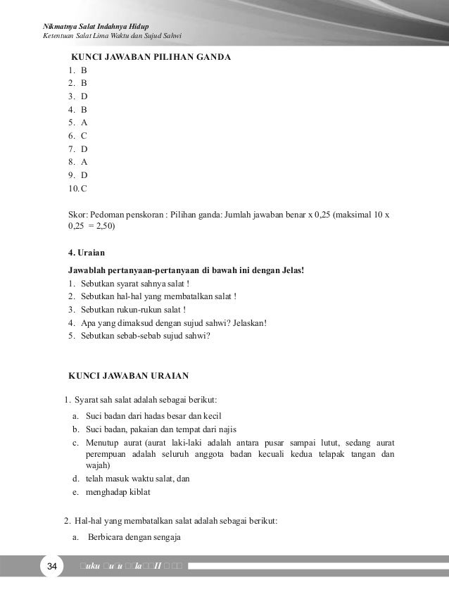 Buku Fikih Vii Guru Kurikulum 2013