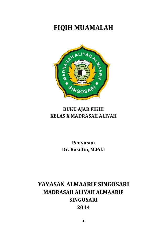 Fiqih Kelas 10 Lengkap
