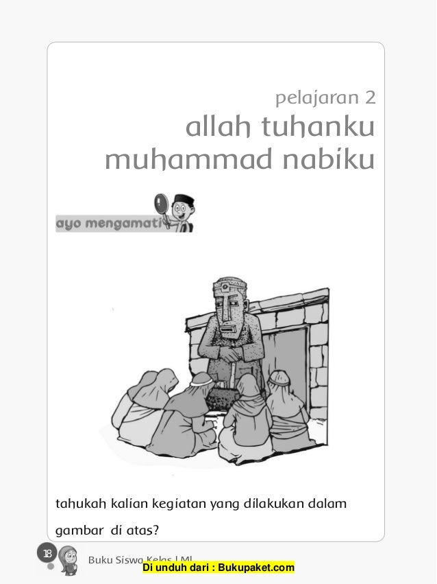 Buku fiqih kelas 1 mi