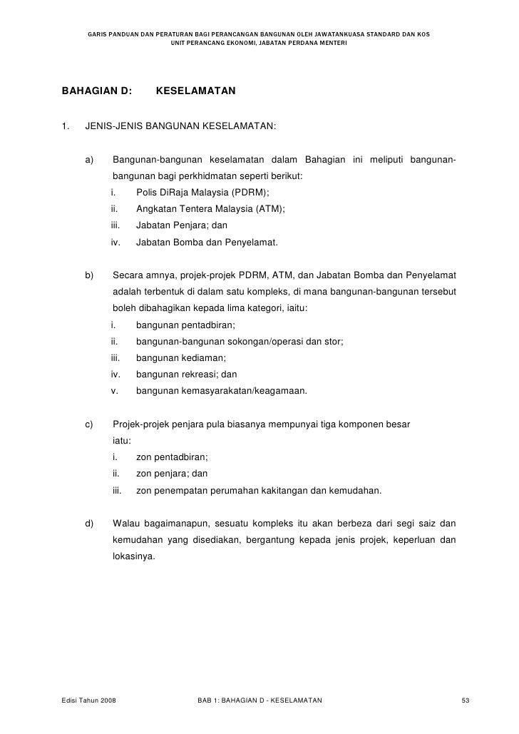Garis Panduan Perancangan Bangunan