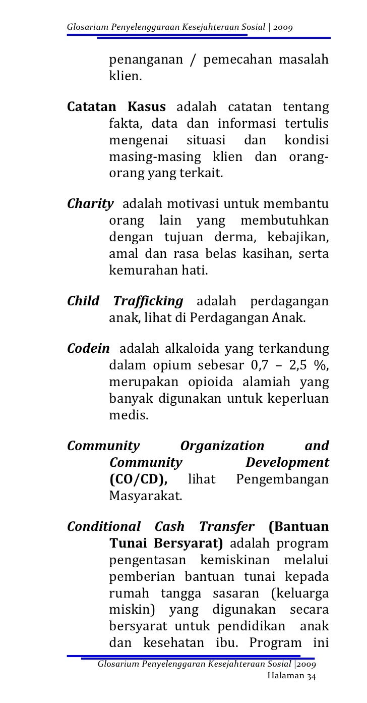 Buku Glosarium Kesos