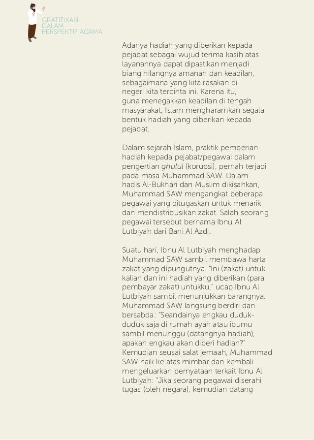 Buku Gratifikasi Dalam Perspektif Agama Desember 2019 Kpk