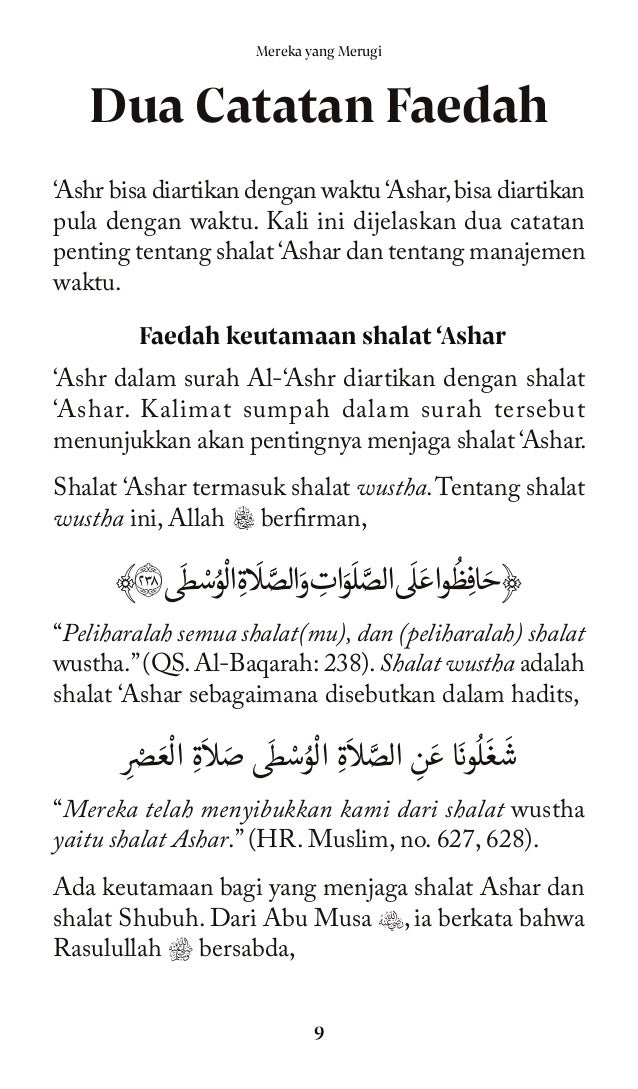 Buku Gratis Mereka Yang Merugi Muhammad Abduh Tuasikal