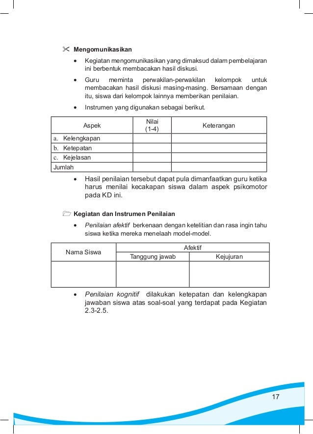 Contoh Soal Tabel Bahasa Indonesia Kelas 9 Smplb
