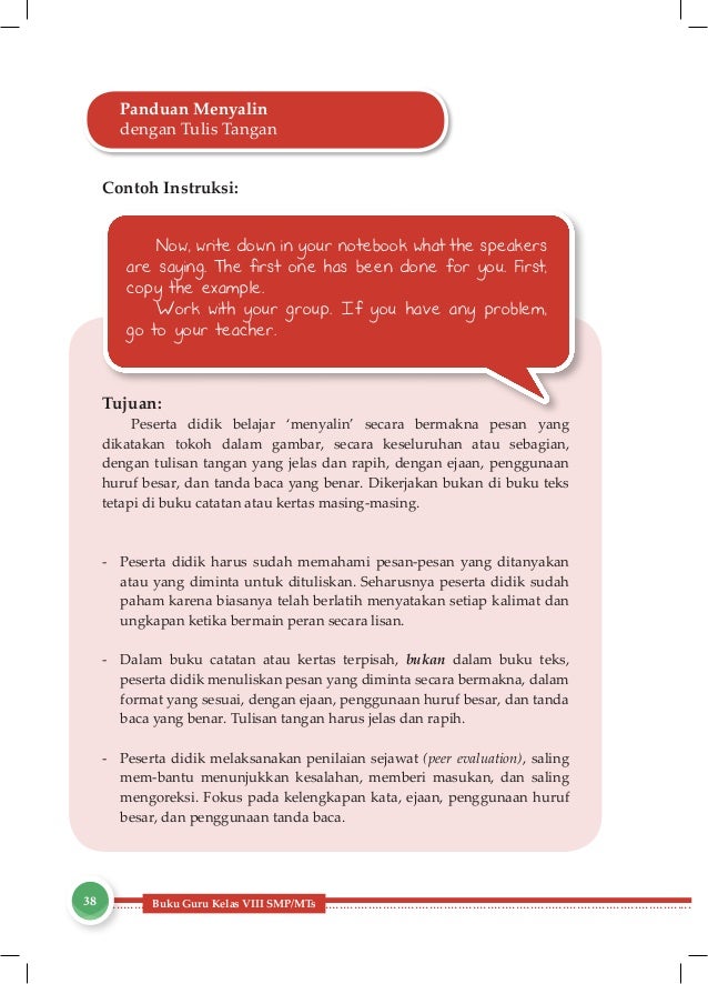 Buku guru bahasa inggris  kls 8