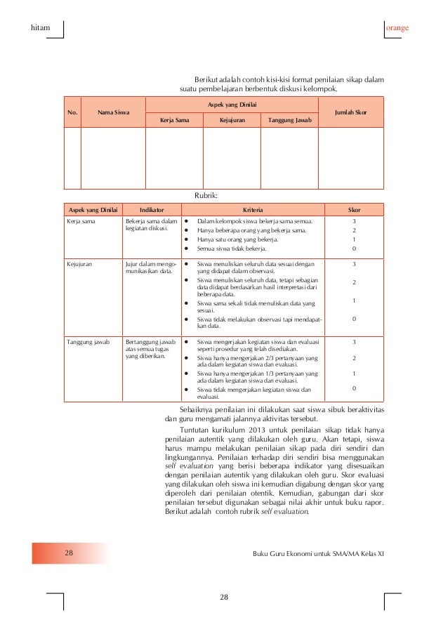 Contoh Buku Guru Ekonomi Resize Kelas XI