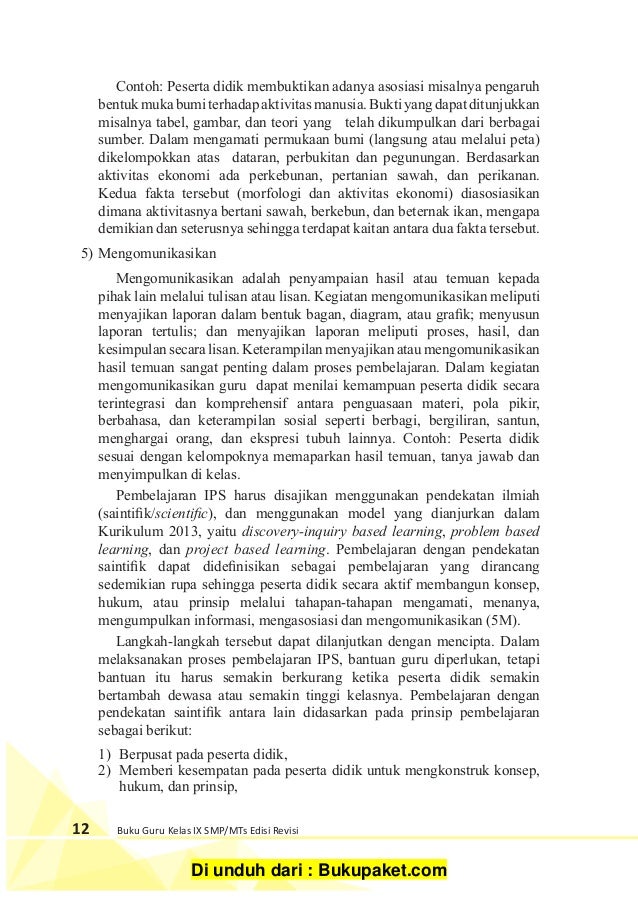 Buku Guru Ips Kelas 9 K13 Revisi 2018