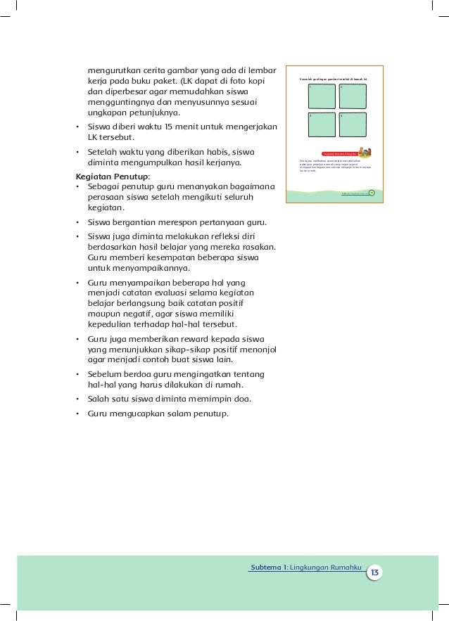 Buku Guru Kelas 1 Tema 6