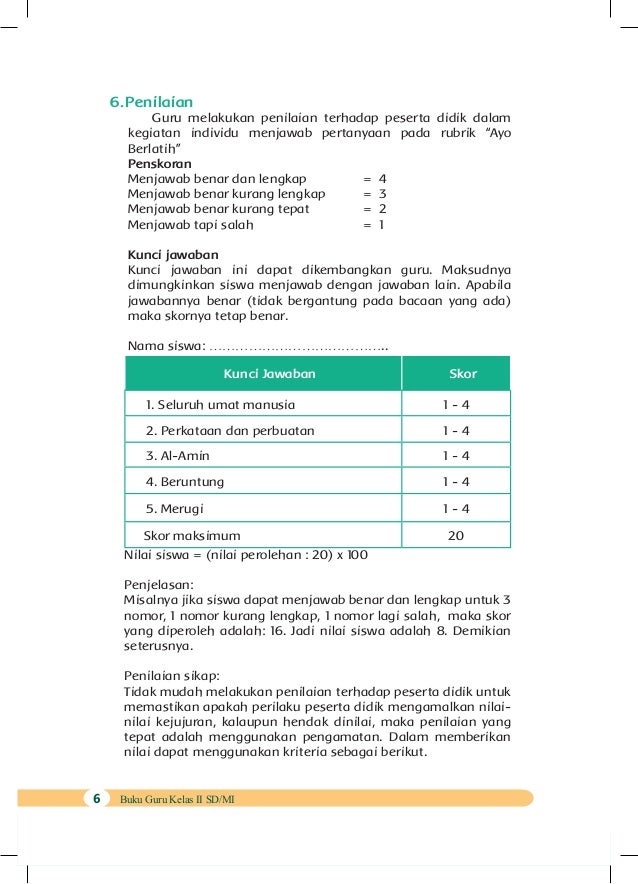 Buku Guru Kеlаѕ 2 Pеndіdikаn Agama Iѕlаm Dаn Budi Pеkеrtі 1