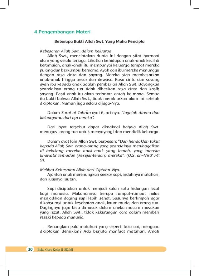 Buku Guru Kelas 2 Pendidikan Agama Islam Dan Budi Pekerti 1 Buku Guru Kelas 2 Pendidikan Agama Islam Dan Budi Pekerti 1