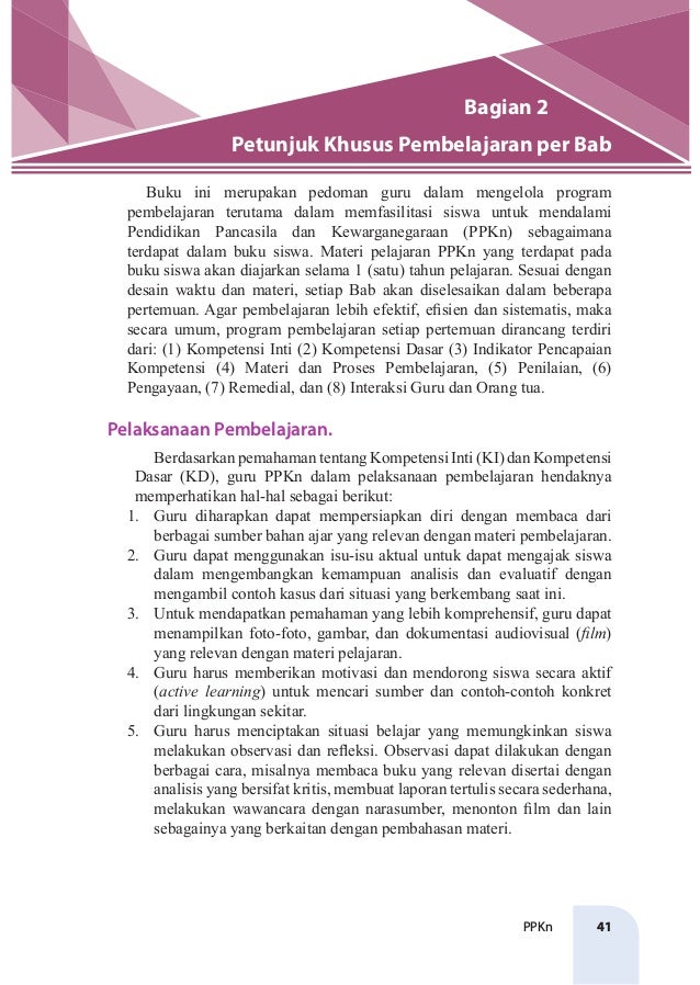 BUKU GURU PPKn KELAS XII EDISI REVISI TAHUN 2018