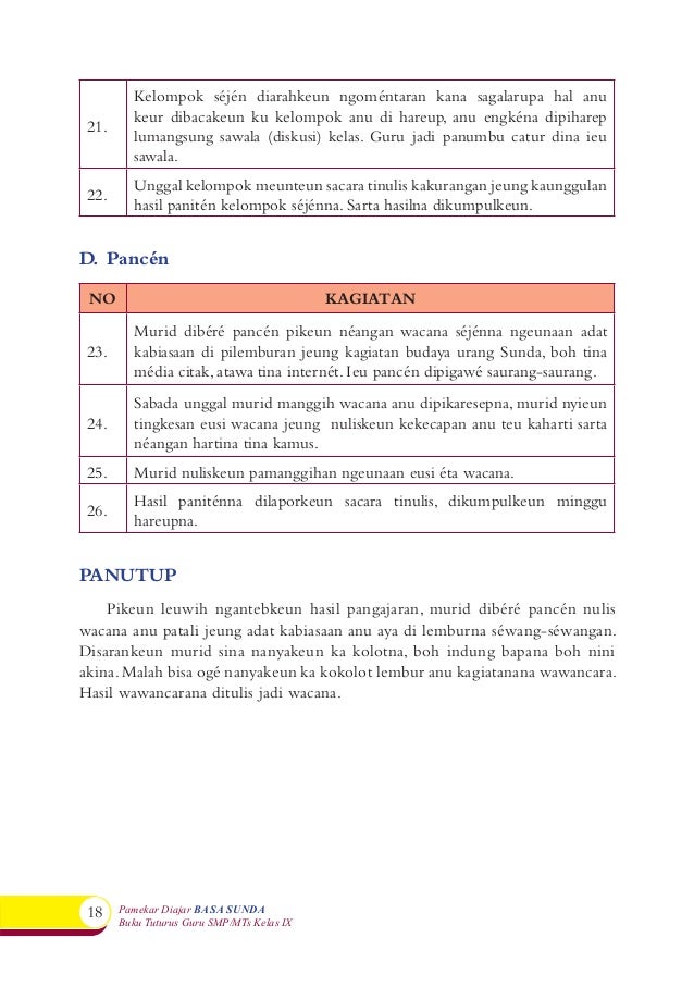 Struktur Omongan Panumbu Catur Dina Lumangsungna Diskusi