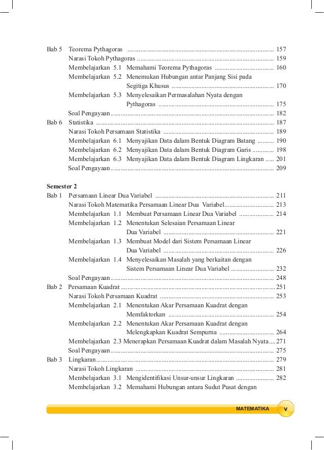 Buku Guru Matematika Kls 8