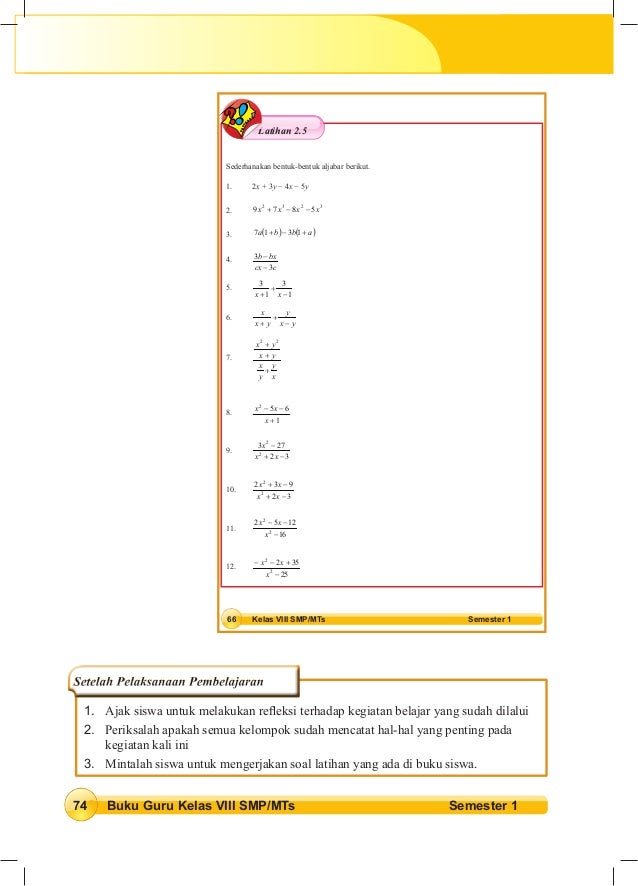 Kunci Jawaban Lks Matematika Kelas 10 Semester 1 Kurikulum