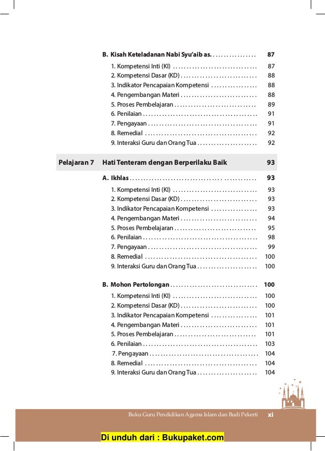 Buku Guru Pai Kelas 3 Revisi 2018