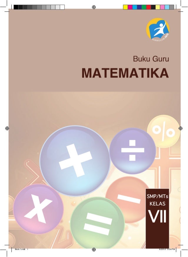 E book matematika guru kls VII