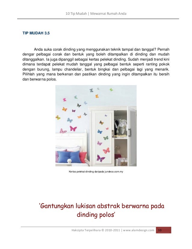 Mewarnai Rumah Bersih - GAMBAR TERBARU HD