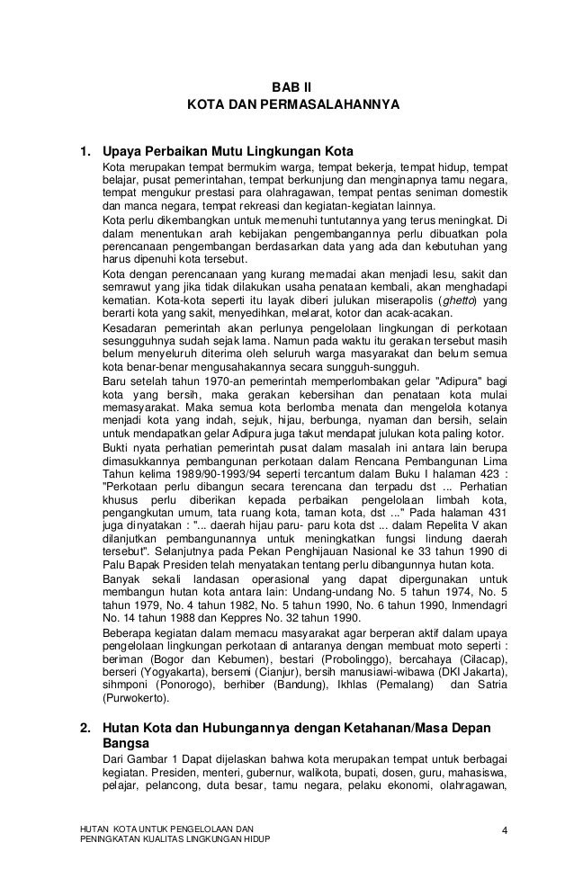 Buku Hutan Kota