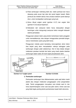 Buku informasi beton semen final | PDF