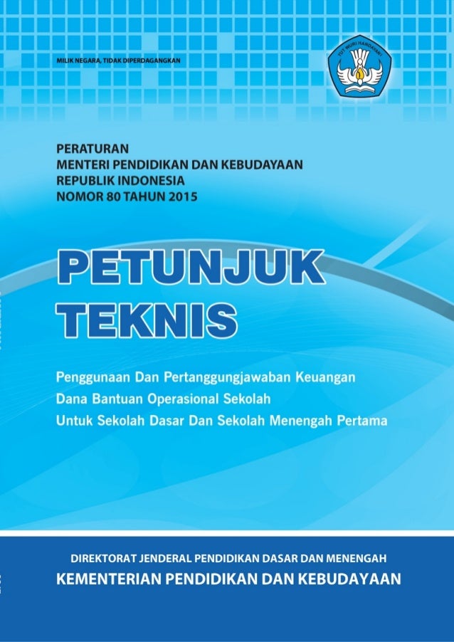Buku Juknis Bosdikdas2016sddansmp