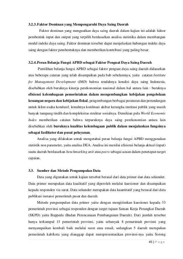 Buku Kajian Daya Saing 2014
