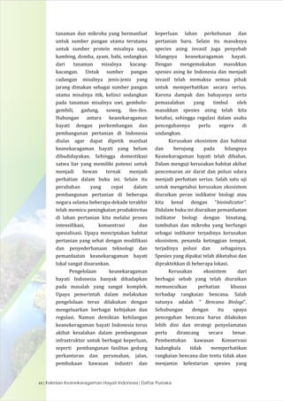 Daftar Pustaka| Kekinian Keanekaragaman Hayati Indonesia| xxi
Lembaga	 Swadaya	 Masyarakat	 serta	
masyarakat	 adat.	 Berb...