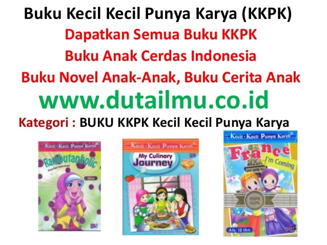 Buku KKPK Kecil Kecil Punya Karya
