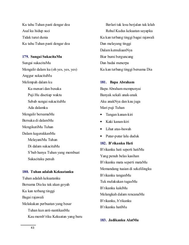 Buku Lagu
