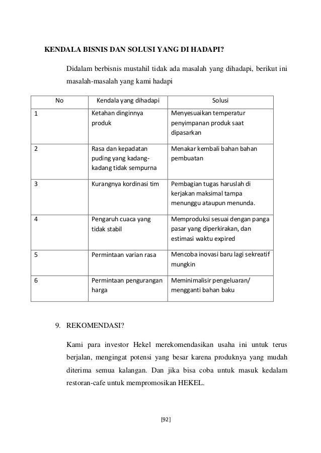 Buku laporan bisnis entrepreneur