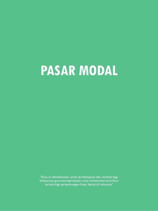 Buku Literasi Pasar Modal Buku Literasi Pasar Modal