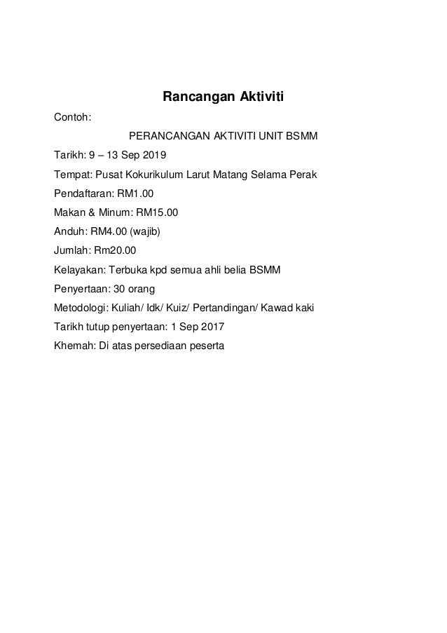 Buku Log Bsmm
