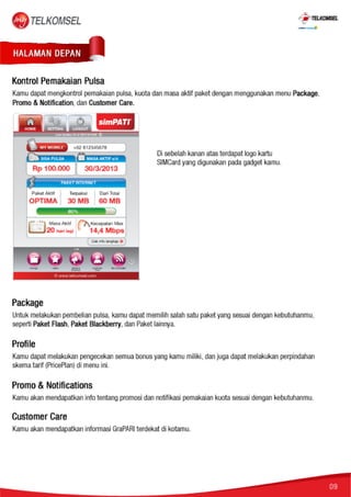 Manual Book - Telkomsel Care Applications
