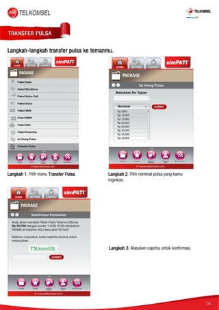 Manual Book - Telkomsel Care Applications