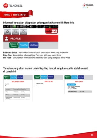 Manual Book - Telkomsel Care Applications
