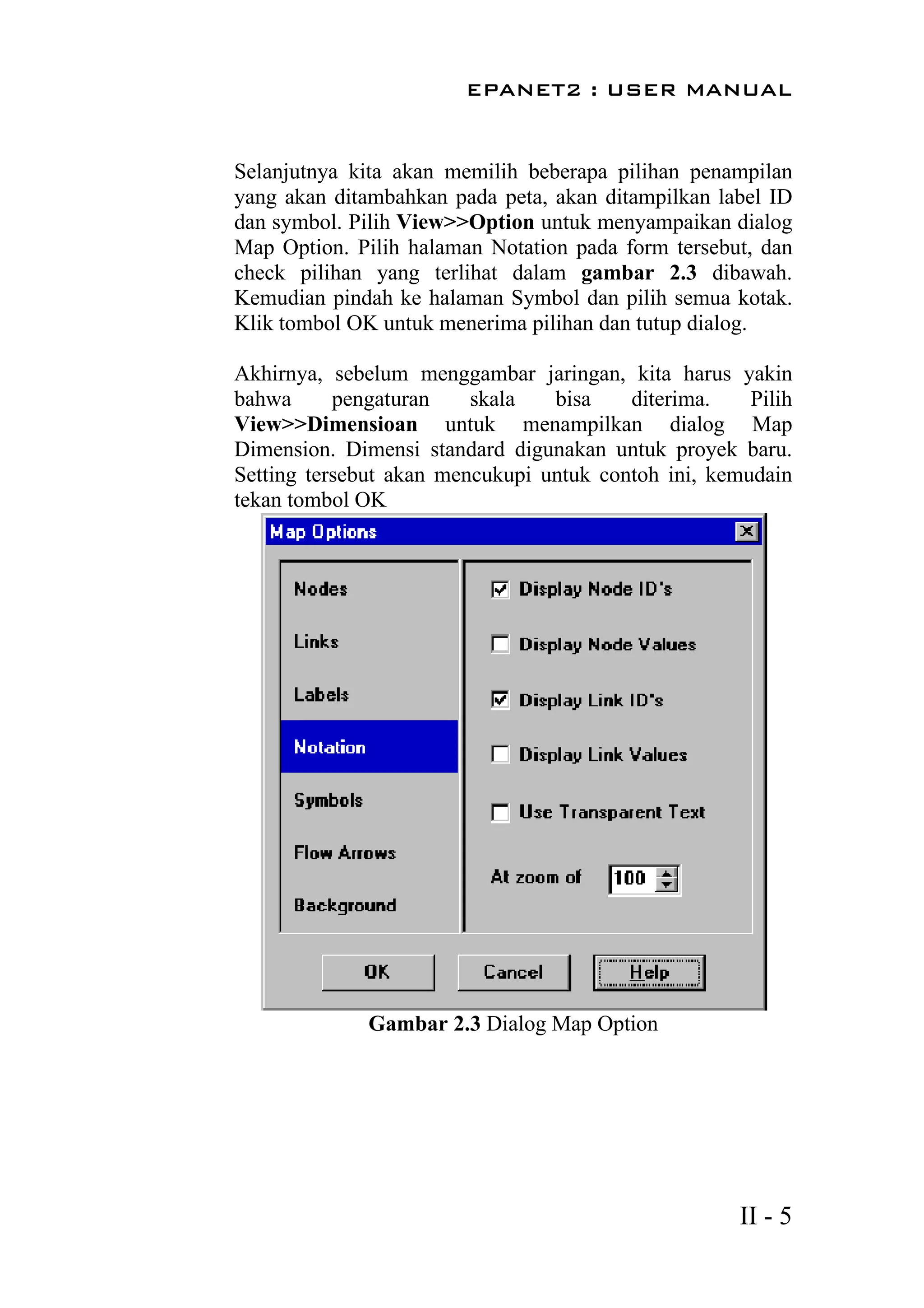 Buku Manual Program EPANET Versi Bahasa Indonesia | PDF