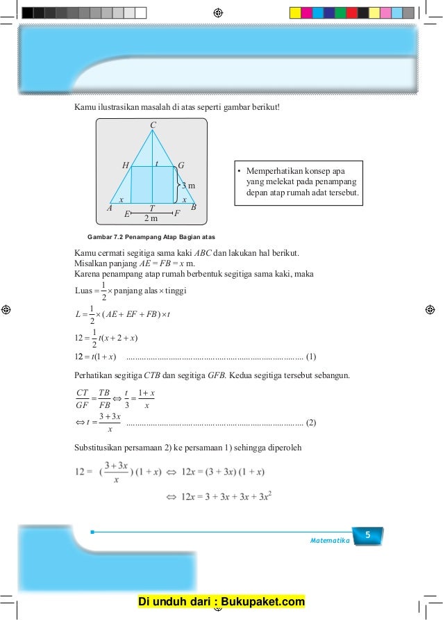 Buku matematika kelas x semester 2 Buku matematika kelas x semester 2